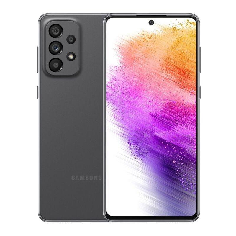 Samsung Galaxy A73 5G Smartphone 128GB/8GB/Hybrid SIM - Awesome Gray, , large image number 0