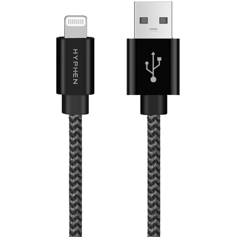 HYPHEN USB-A to Lightning Cable 2M Black, , large image number 1