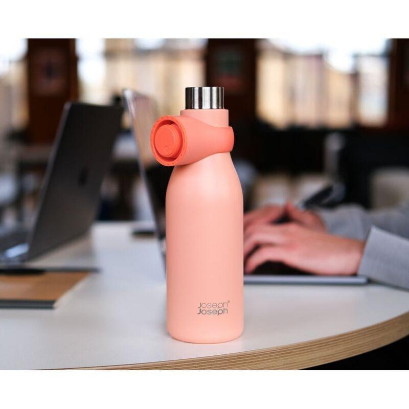 Joseph Joseph Loop Water Bottle Coral 500ml/17oz, , large image number 4