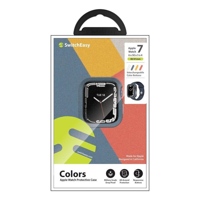 Switcheasy Colors Case for Apple Watch 44/45mm - Abyss Blue, , large image number 1