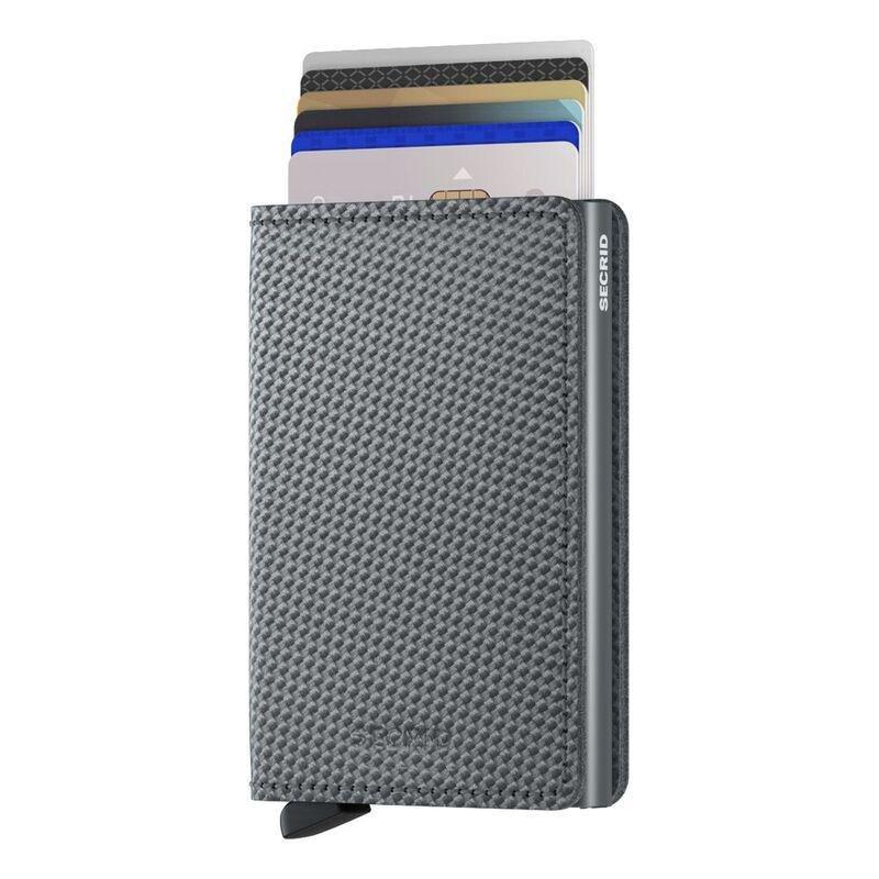 Secrid Slimwallet - Carbon Leather - Cool Grey, , large image number 0