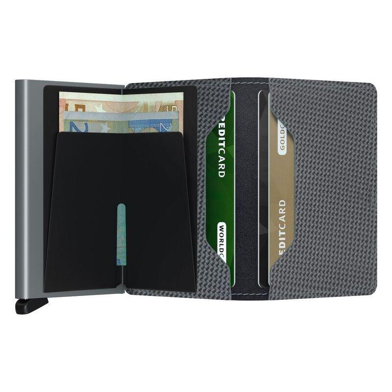 Secrid Slimwallet - Carbon Leather - Cool Grey, , large image number 1