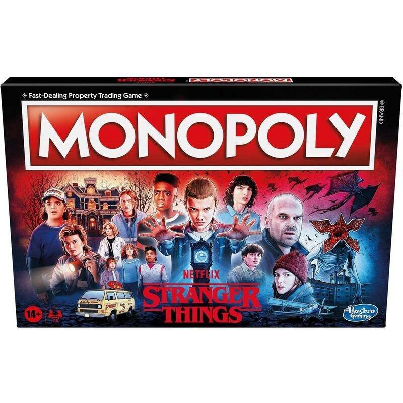 Hasbro Gaming Monopoly Stranger Things Board Game, , large image number 0