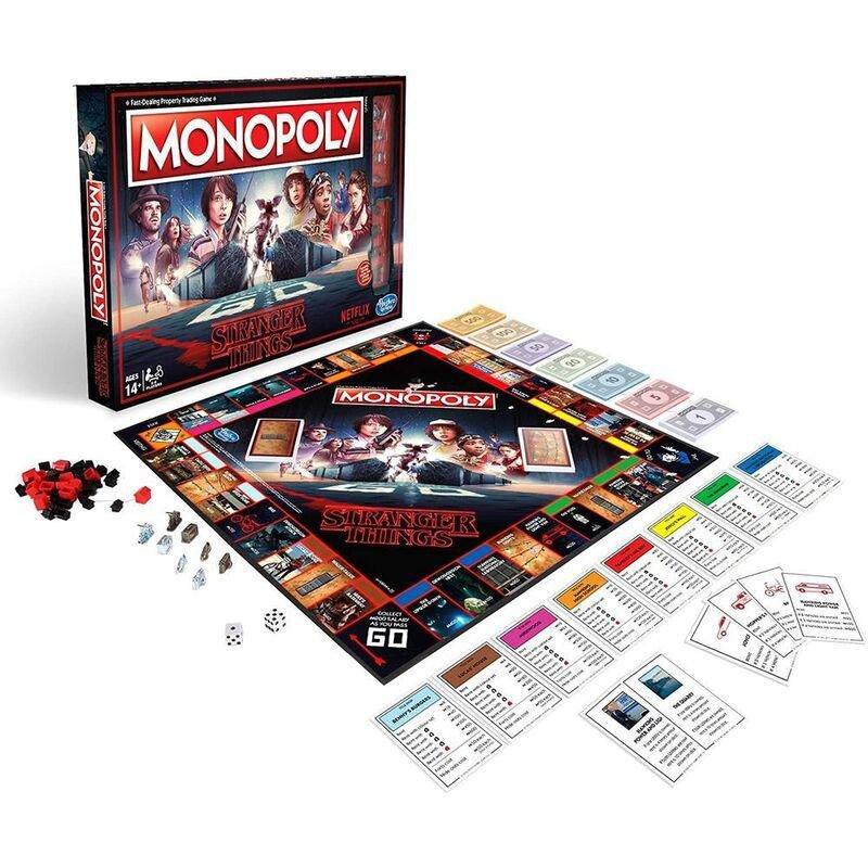 Hasbro Gaming Monopoly Stranger Things Board Game, , large image number 2