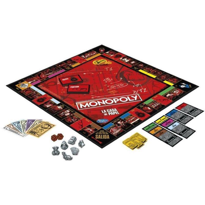 Hasbro Gaming Monopoly La Casa De Papel (Money Heist) Board Game, , large image number 0