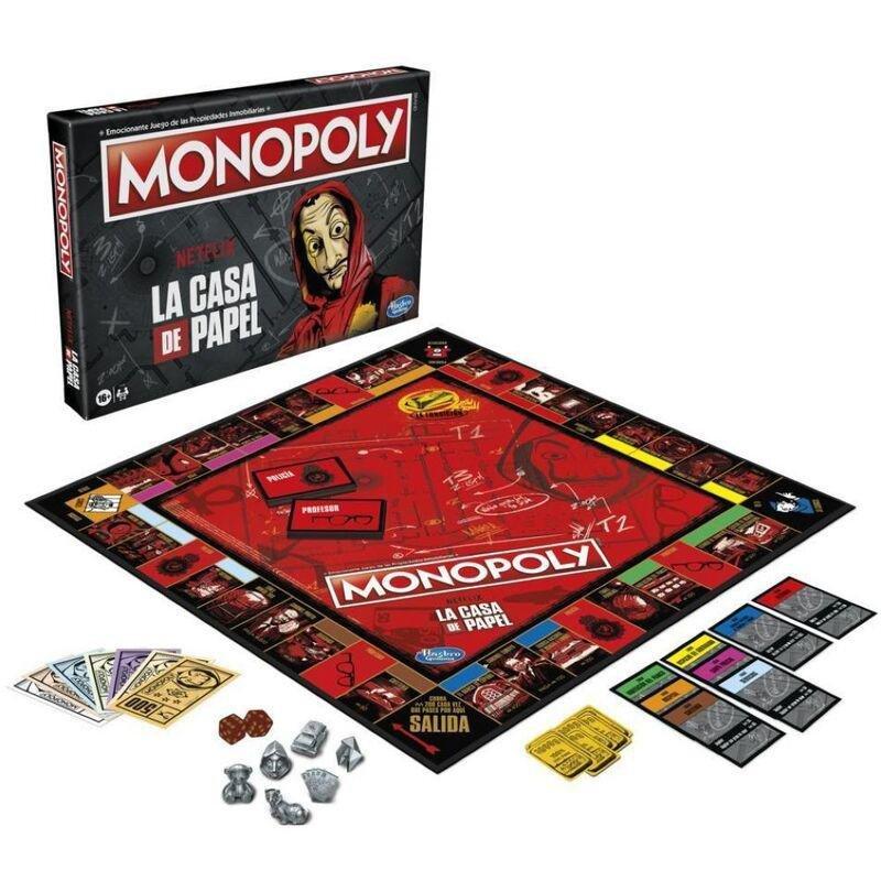 Hasbro Gaming Monopoly La Casa De Papel (Money Heist) Board Game, , large image number 1