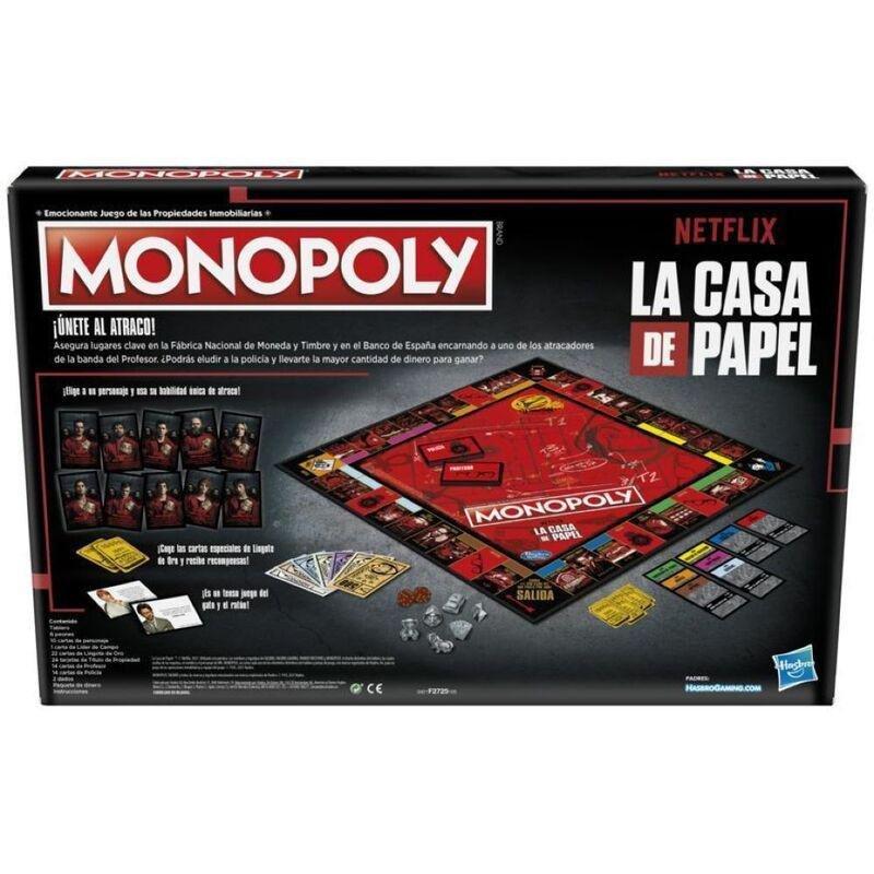Hasbro Gaming Monopoly La Casa De Papel (Money Heist) Board Game, , large image number 3