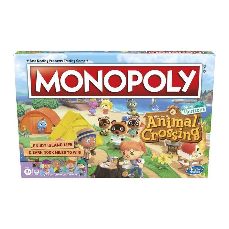 Hasbro Gaming Monopoly Animal Crossing Board Game, , large image number 0
