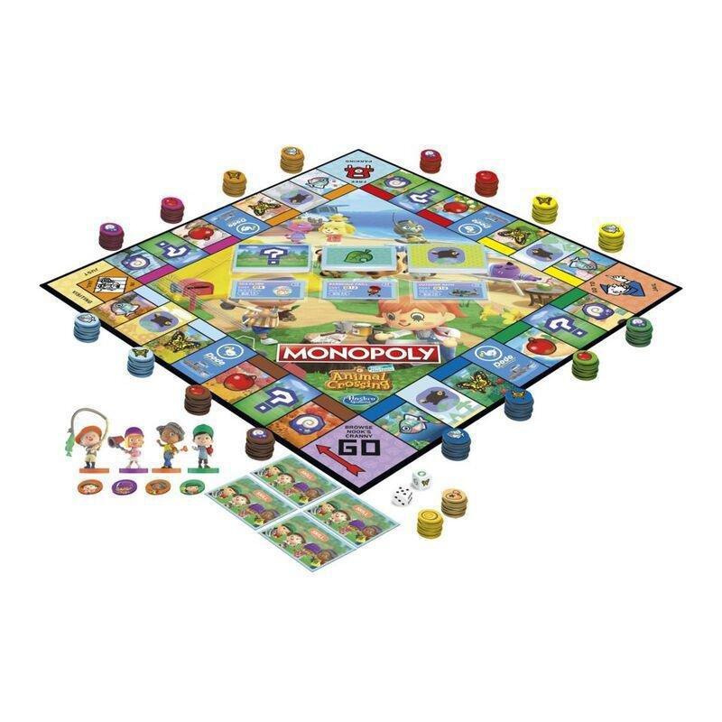 Hasbro Gaming Monopoly Animal Crossing Board Game, , large image number 2