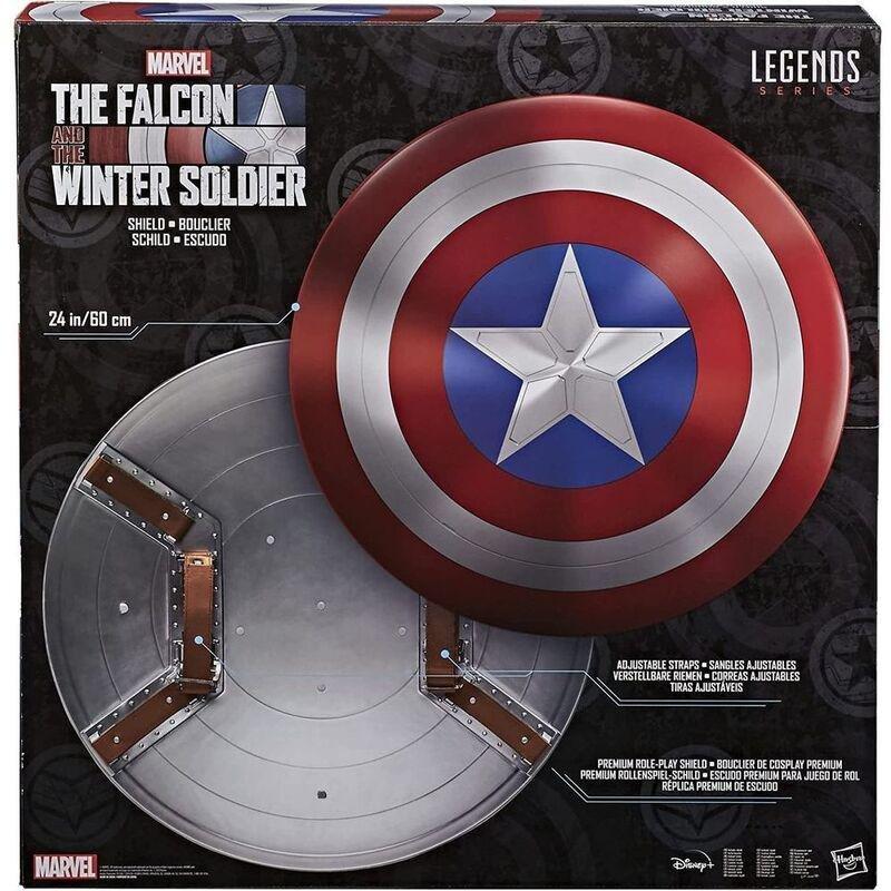 Hasbro Legends Series Marvel The Falcon And The Winter Soldier Captain America Shield, , large image number 1