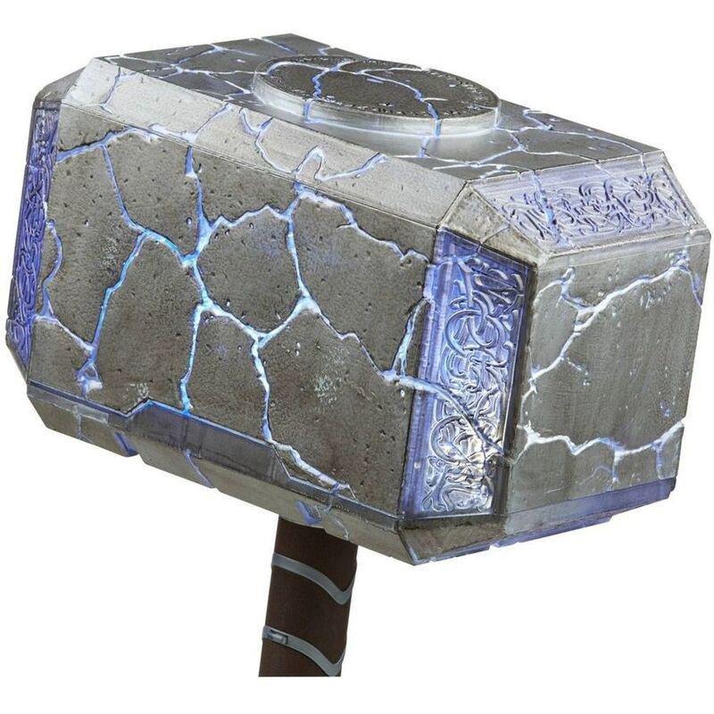Hasbro Legends Series Marvel Thor Love And Thunder Mjolnir Electronic Hammer, , large image number 1