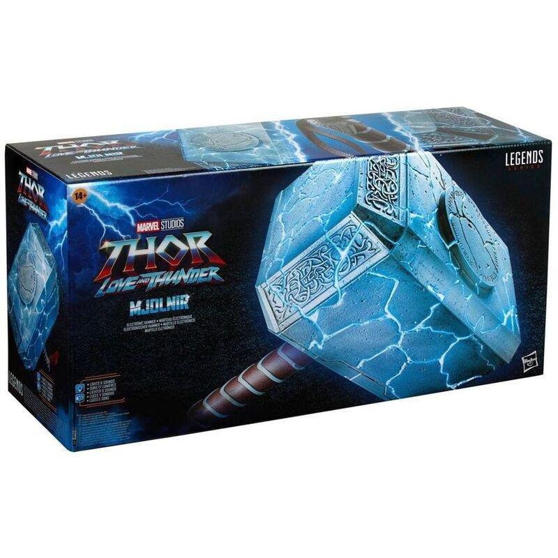 Hasbro Legends Series Marvel Thor Love And Thunder Mjolnir Electronic Hammer, , large image number 3