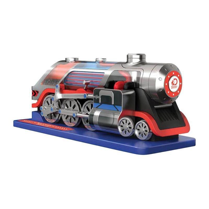 Discovery Mindblown DIY Model Steam Engine Train Building Kit (54 Pieces), , large image number 0