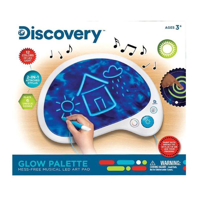 Discovery Glow Palette Mess-Free Musical LED Art Pad, , large image number 0
