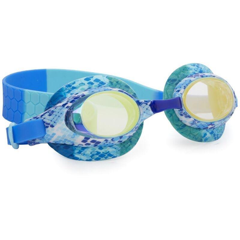 Bling2O Jake The Snake Bloa Blue Swim Goggles, , large image number 0