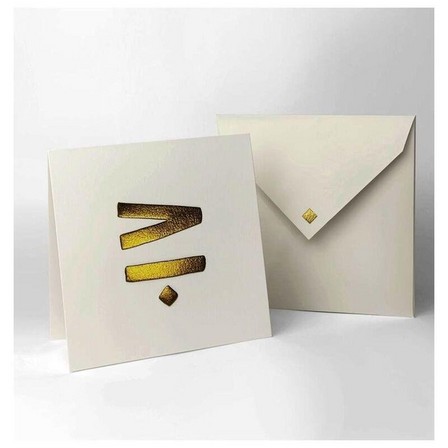 OUMNIYAT - Oumniyat Hubb 1 Greeting Card White (14 x 14cm)