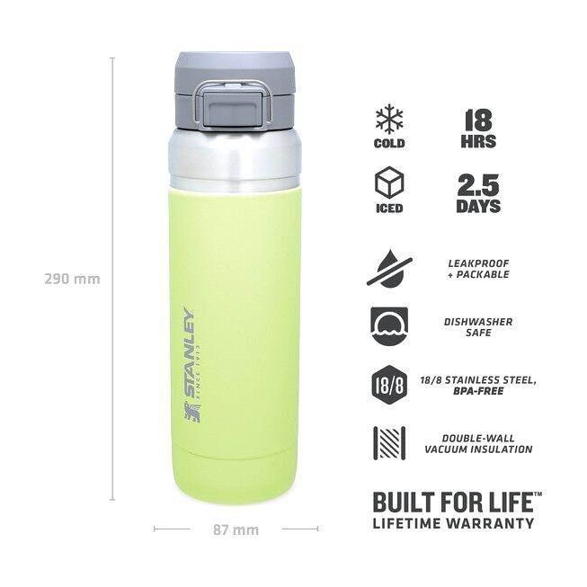 Stanley GO Flip Water Bottle - Citron 1064ml, , large image number 0