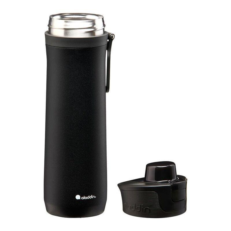 Aladdin Sports Thermavac Water Bottle - Lava Black 600ml, , large image number 1