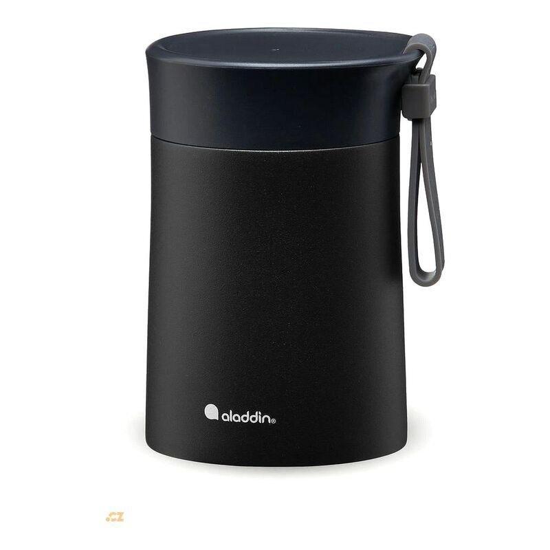 Aladdin Bistro Thermavac Food Jar - Lava Black 400ml, , large image number 0