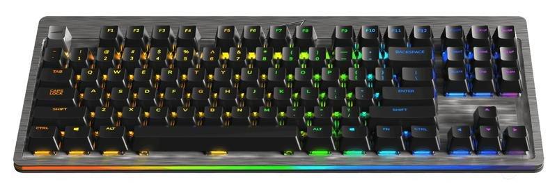 Mountain Everest Core Mechanical Gaming Keyboard (US English) - MX Silent Switch - Gunmetal Grey, , large image number 1