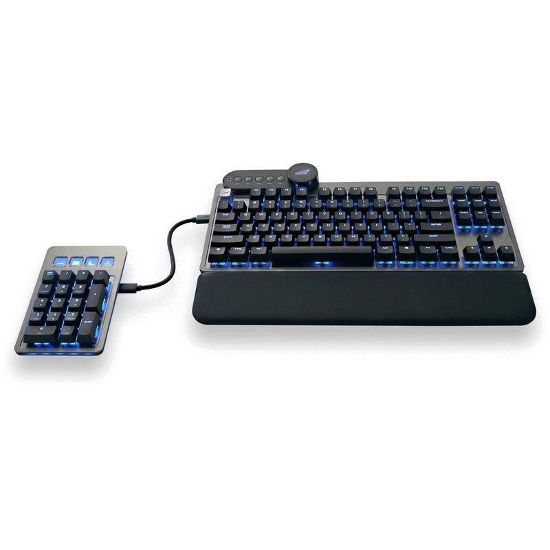 Mountain Everest Max TKL Mechanical Gaming Keyboard with Numpad (US English) - MX Blue Switch - Gunmetal Grey, , large image number 6