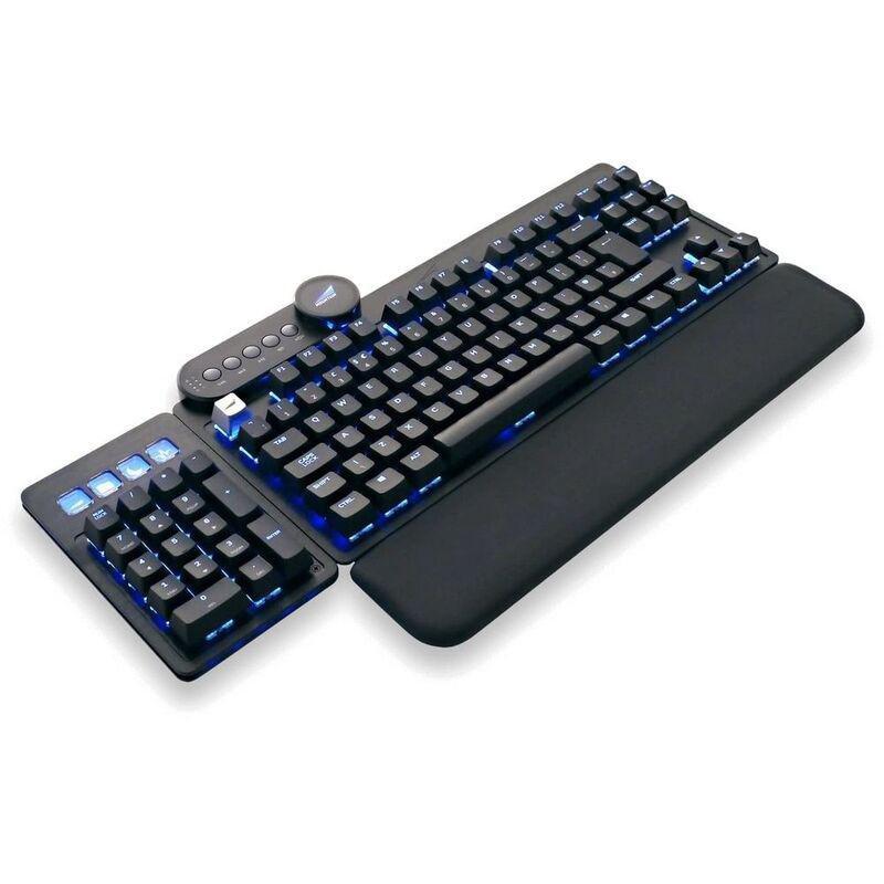 Mountain Everest Max TKL Mechanical Gaming Keyboard with Numpad (US) - MX Blue Switch - Midnight Black, , large image number 2