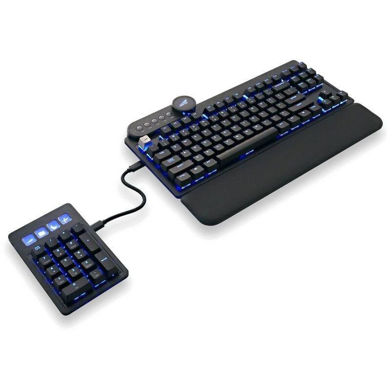Mountain Everest Max TKL Mechanical Gaming Keyboard with Numpad (US) - MX Blue Switch - Midnight Black, , large image number 3