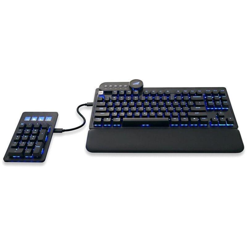 Mountain Everest Max TKL Mechanical Gaming Keyboard with Numpad (US) - MX Blue Switch - Midnight Black, , large image number 6