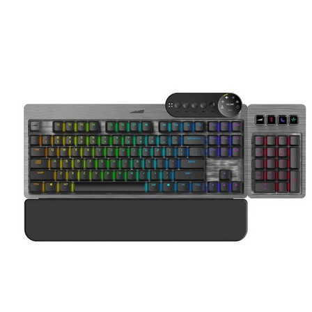 MOUNTAIN - Mountain Everest Max TKL Mechanical Gaming Keyboard with Numpad (US English) - MX Brown Switch - Gunmetal Grey