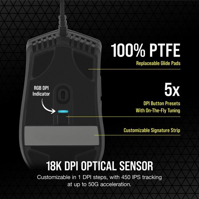 Corsair Sabre Pro Champion Series Optical Gaming Mouse - EU, , large image number 2