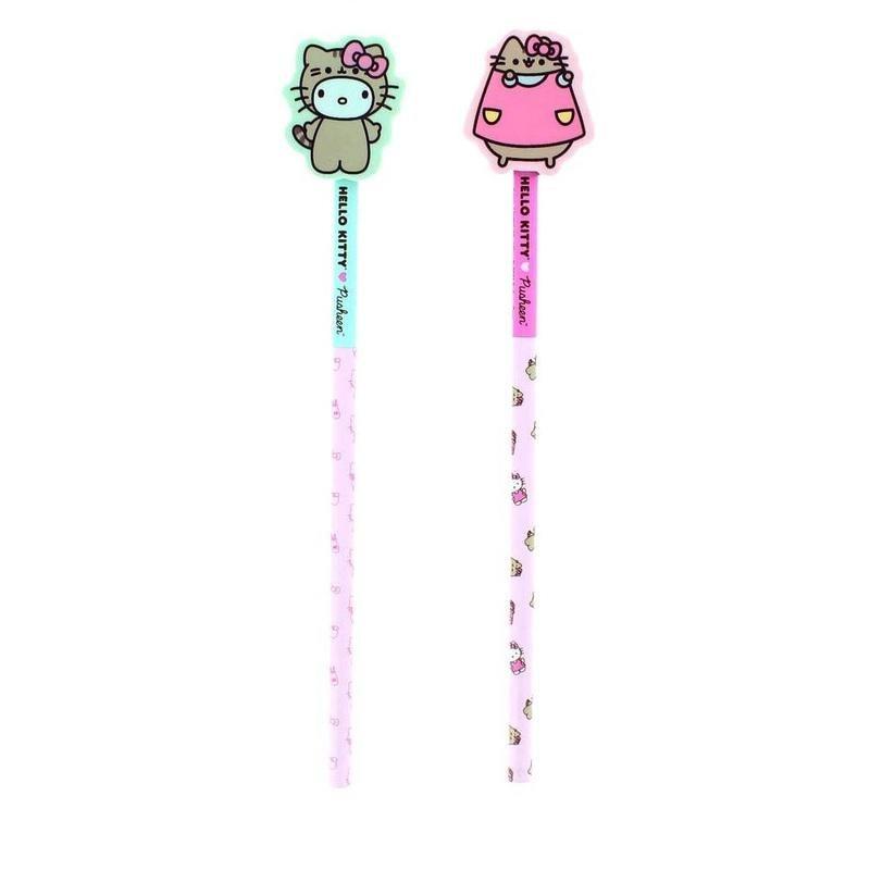 Blueprint Collections Borsa Tote Pusheen In Tela, 33x36 Cm, Shopping Bag Riutilizzabile - Multicolore