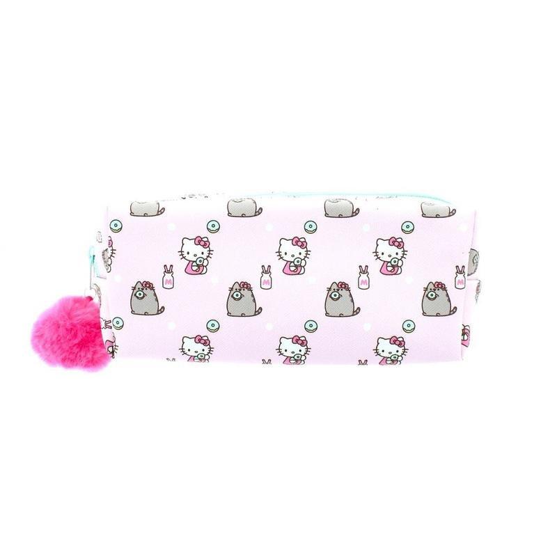 Hello Kitty X Pusheen Pencil Case