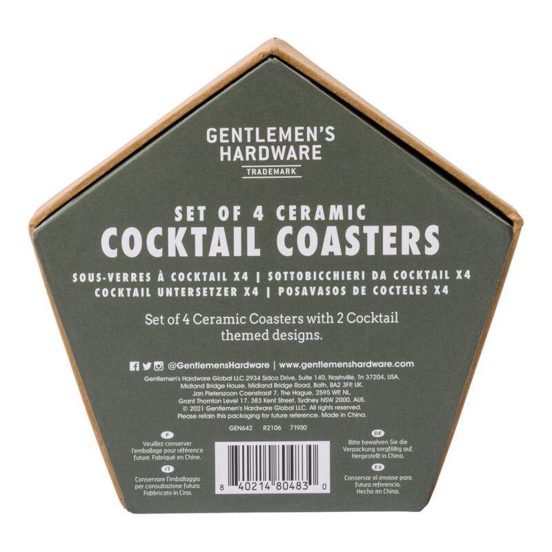 Gentlemen's Hardware Coasters Cocktail, , medium