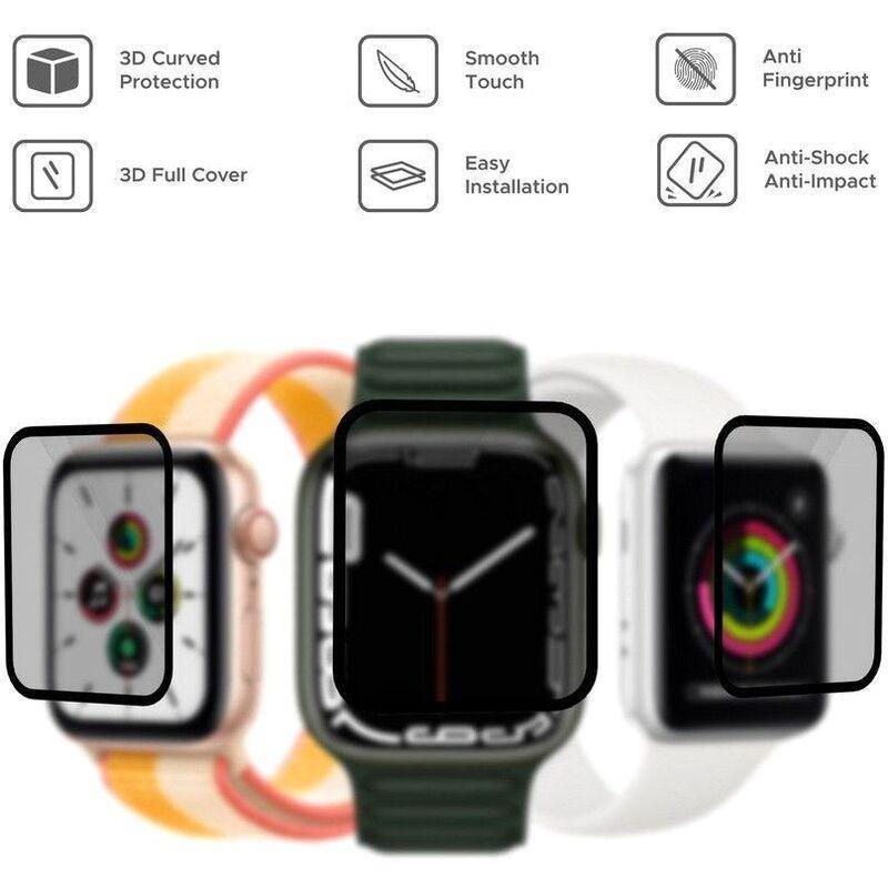 Liberty Guard 3D Cover Soft Pet Protector for Apple Watch 44mm - Clear, , large image number 2