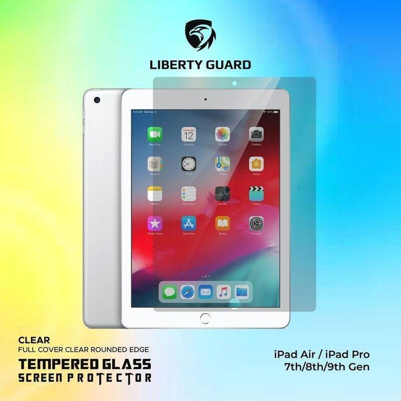 Liberty Guard 3D Full Cover Clear Rounded Edge for iPAD Air/ iPad Pro 9.7 - Clear, , large image number 1