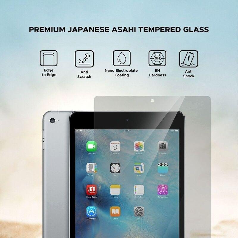 Liberty Guard 3D Full Cover Clear Rounded Edge iPAD Mini 4/5 - Clear, , large image number 3
