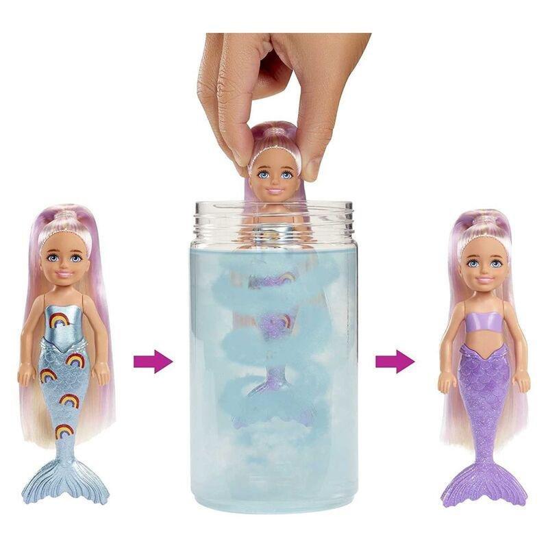 Barbie Color Reveal Chelsea Rainbow Mermaids Series Hcc75, , large image number 2