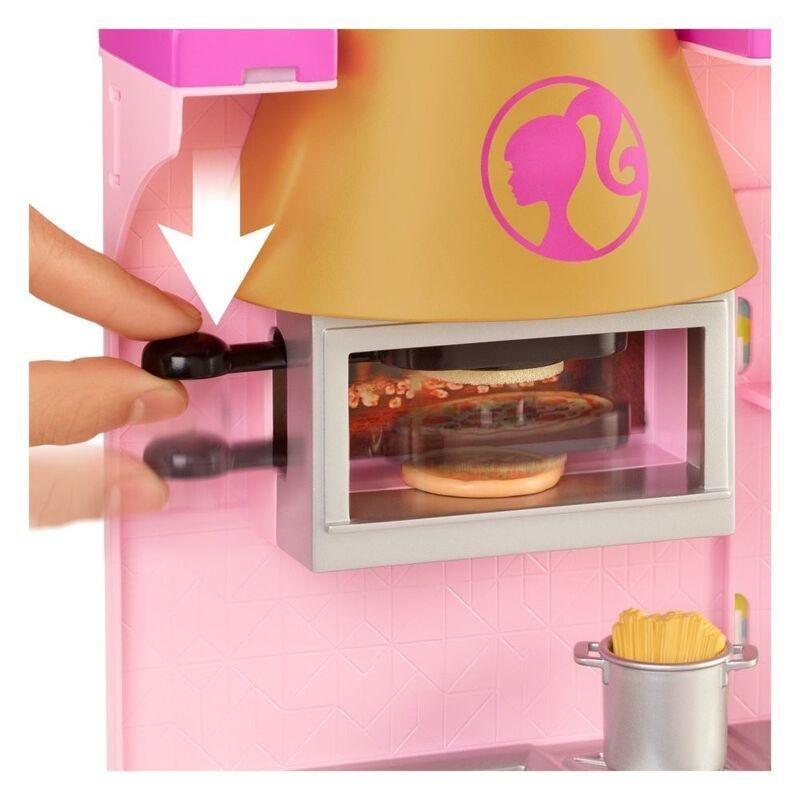 Barbie Cook And Grill Restaurant Playset Gxy72, , large image number 3