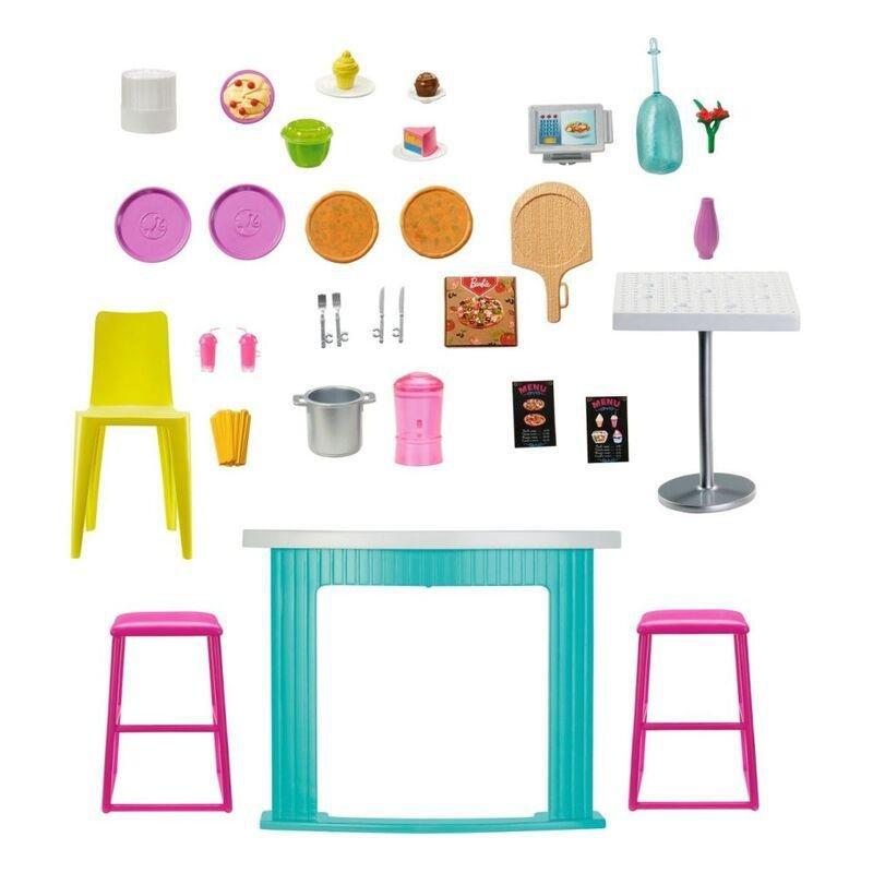 Barbie Cook And Grill Restaurant Playset Gxy72, , large image number 5