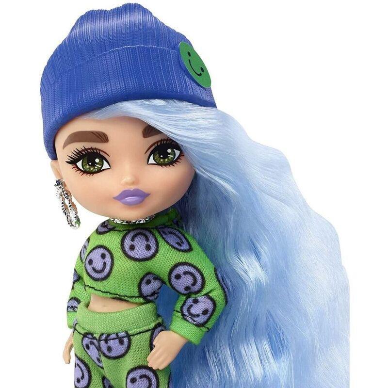 Barbie Extra Mini Icy Blue Hair Doll HGP65, , large image number 2