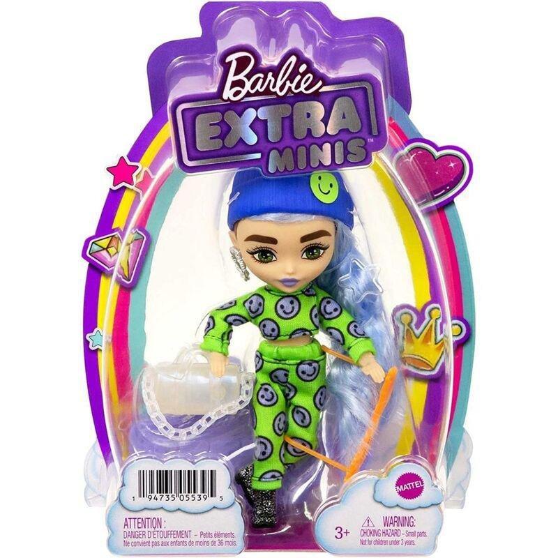 Barbie Extra Mini Icy Blue Hair Doll HGP65, , large image number 3