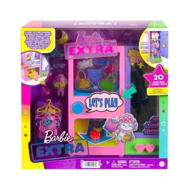 Barbie Extra Fashion Vending Machine Playset Hfg75, , large image number 0