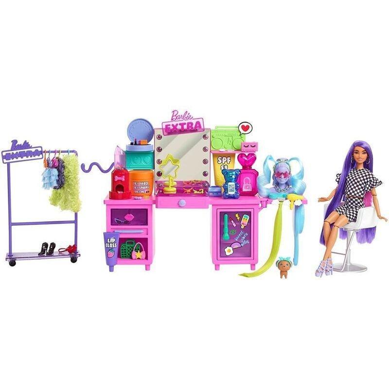 Barbie Extra Vanity Playset GYJ70, , large image number 0