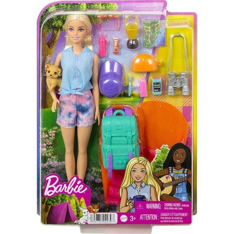 Barbie Camping Blonde Dolls Set HDF73, , large image number 2