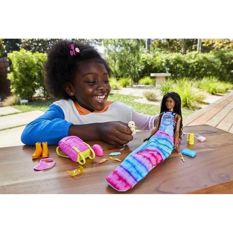 Barbie Camping Brooklyn Doll Set HDF74, , large image number 2