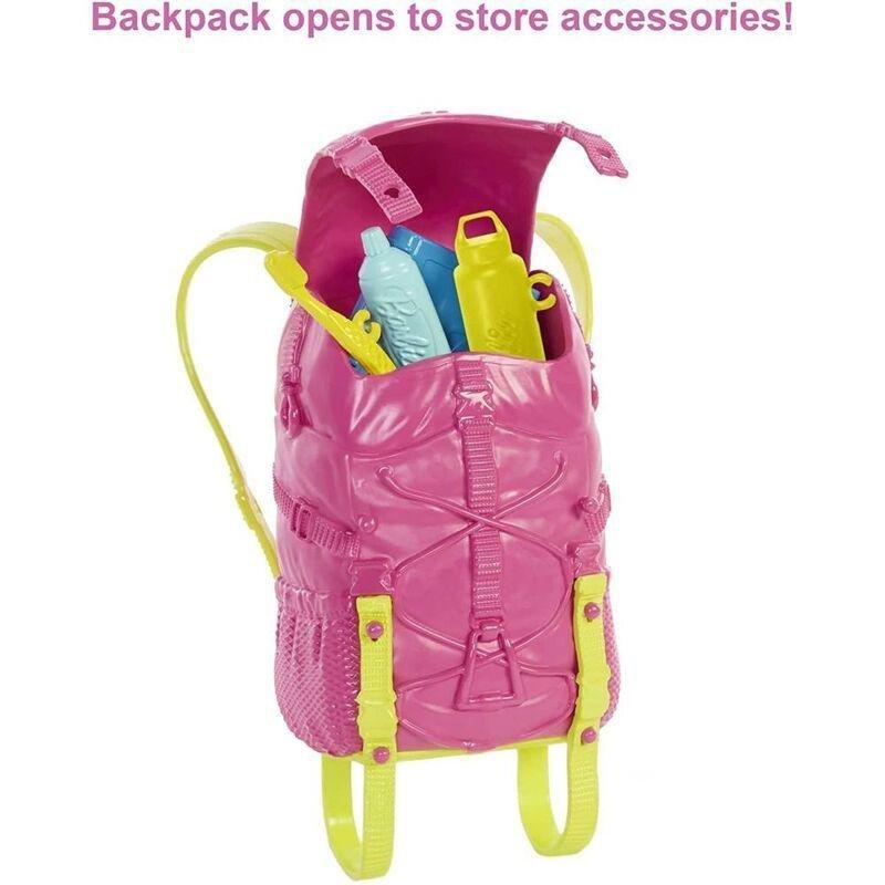 Barbie Camping Brooklyn Doll Set HDF74, , large image number 4