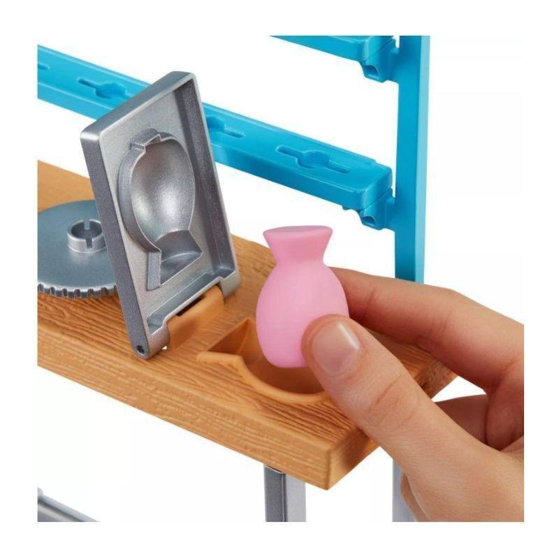Barbie Self-Care Relax & Create Art Studio Playset HCM85, , large image number 1