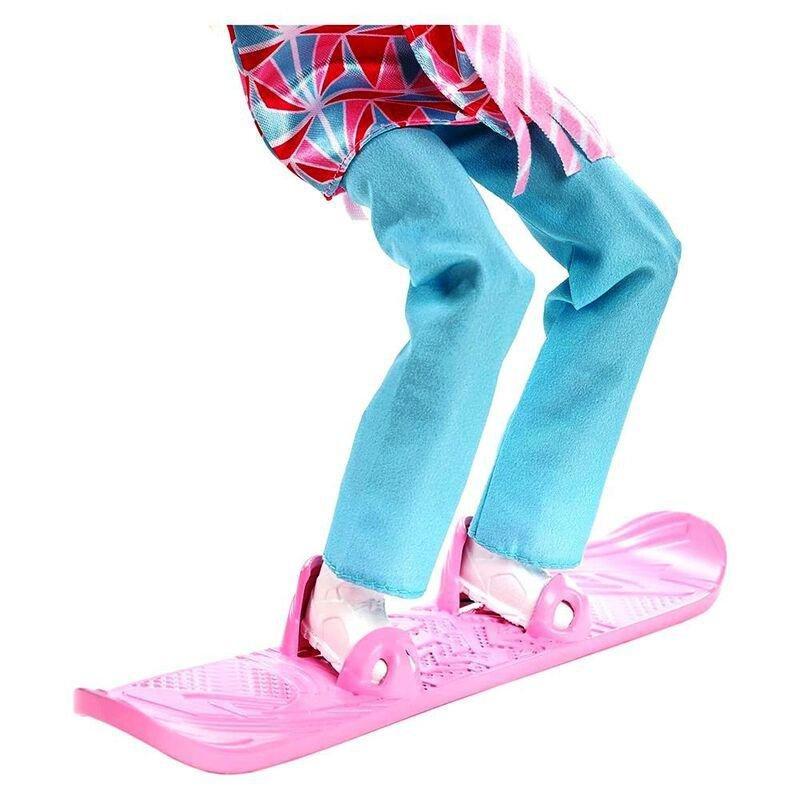 Barbie You Can Be Anything Winter Sports Snowboarder Doll HCN32, , large image number 3