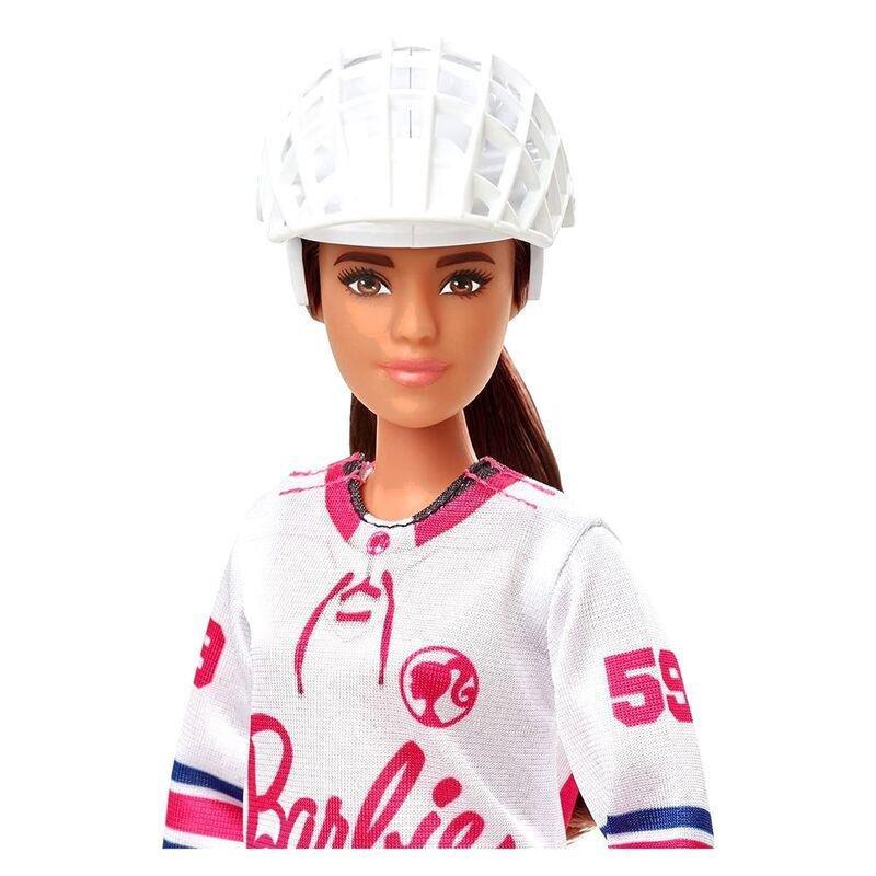 Barbie You Can Be Anything Winter Sports Hockey Player Doll HFG74, , large image number 1