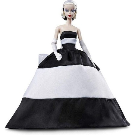 BARBIE - Barbie Signature Fashion Model Collection Black and White Forever Doll FXF25